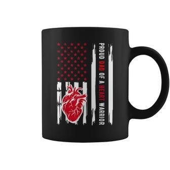 Proud Dad Of A Heart Warrior Chd Awareness Coffee Mug - Thegiftio UK