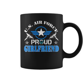 Proud Girlfriend Us Air Force Usaf Veteran Gift Gift For Womens Coffee Mug | Mazezy