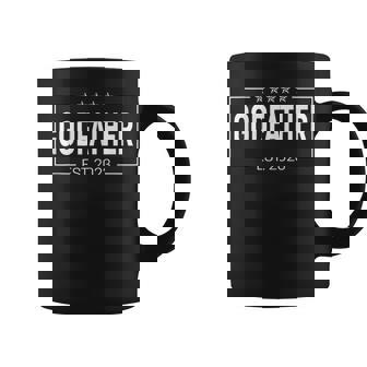 Proud Godfather Est 2023 Promoted To Godfather Fathers Day Coffee Mug - Thegiftio UK