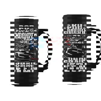 Proud Granddaughter Of Us Submarine Veteran Military Family Coffee Mug | Mazezy