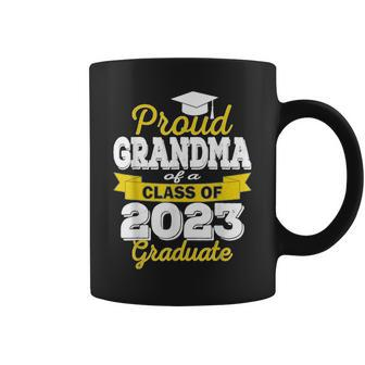 Proud Grandma Of A Class Of 2023 Graduate - Graduation 2023 Coffee Mug - Seseable