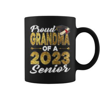 Proud Grandma Of A Senior 2023 Graduation Class Of 2023 Coffee Mug - Seseable
