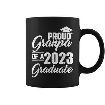 Proud Grandpa Of A 2023 Graduate Graduation Matching Family Coffee Mug | Mazezy