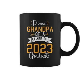 Proud Grandpa Of A Class Of 2023 Graduate Graduation Family Gift For Mens Coffee Mug | Mazezy