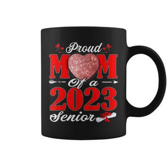 Proud Mom Of A 2023 Graduate Mother 2023 Graduation Coffee Mug - Thegiftio UK