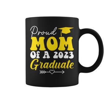 Proud Mom Of A 2023 Graduate | Mom Pride Graduation Coffee Mug - Thegiftio UK