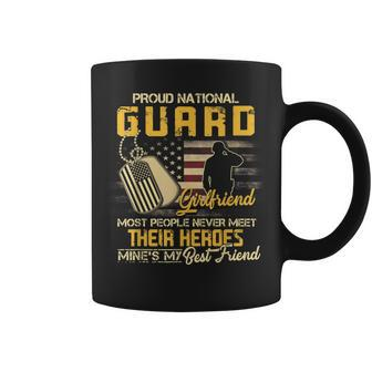 Proud National Guard Girlfriend Military Girlfriend Coffee Mug - Seseable
