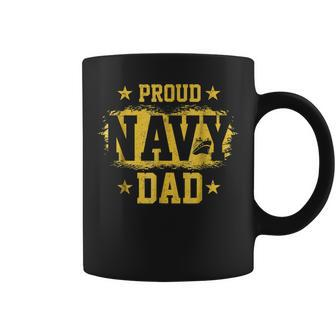 Proud Navy Dad T Us Army Military Father Coffee Mug | Mazezy