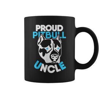 Proud Pitbull Uncle Dog Lover Gift Coffee Mug | Mazezy