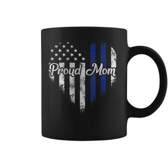 Proud Police Officer Mom Present Leo Cop Mother Gifts Coffee Mug | Mazezy