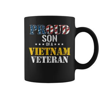 Proud Son Of A Vietnam Veteran | Us Veterans Day Coffee Mug - Seseable