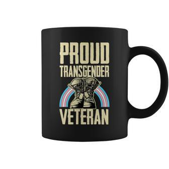 Proud Transgender Veteran Pride Month Veterans Day Soldier Coffee Mug - Seseable