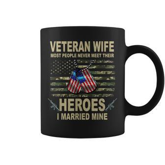 Proud Us Army Army Veterans Wife Soldier Wife Coffee Mug | Mazezy