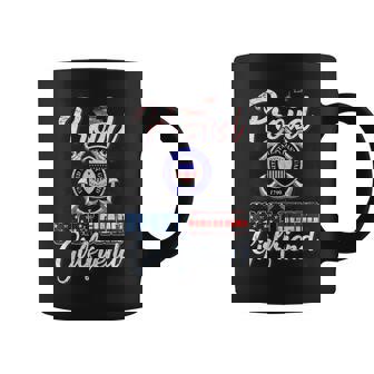 Proud Us Coast Guard Girlfriend Us Military Family Coffee Mug | Mazezy