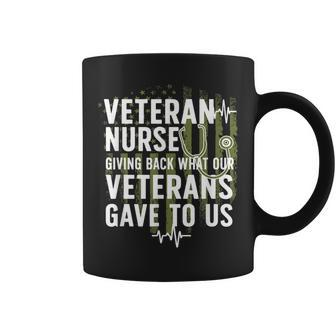 Proud Veteran Nurse Veteran Nursing Coffee Mug - Seseable