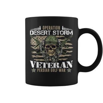 Proud Veteran Operation Desert Storm Persian Gulf War Gift Coffee Mug - Seseable