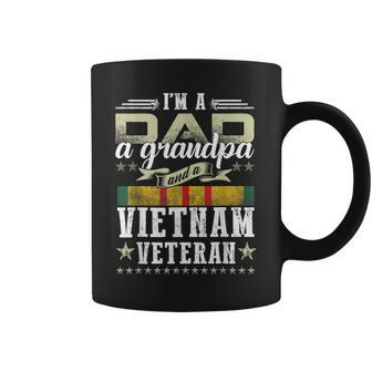 Proud Vietnam Veteran Flag & Military Veterans Day | Veteran Coffee Mug - Seseable