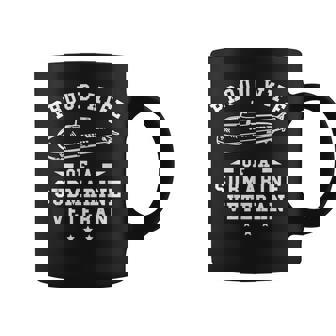 Proud Wife Of A Submarine Veteran Veterans Day Coffee Mug | Seseable CA