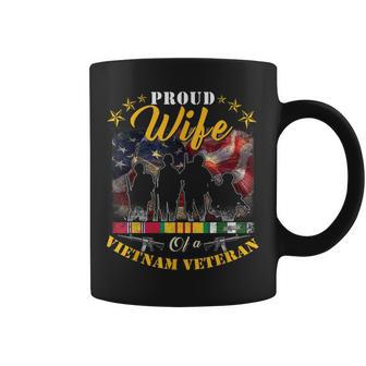 Proud Wife Of A Vietnam Veteran Gift Coffee Mug | Mazezy