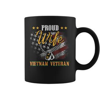 Proud Wife Of A Vietnam Veteran T Coffee Mug | Mazezy