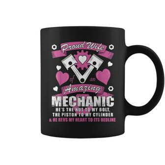 Proud Wife Of Mechanic Coffee Mug | Mazezy