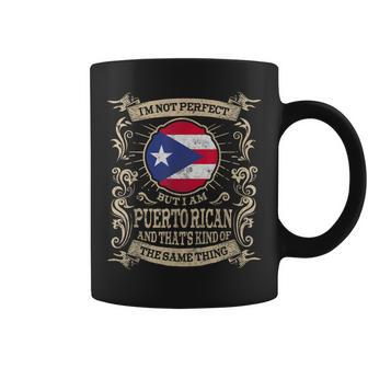 Puerto Rico Flag Proud Puerto Ricans Men & Women Coffee Mug - Seseable