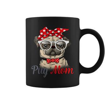 Pug Mom Mothers Day Funny Pug Mothers Day Coffee Mug | Mazezy