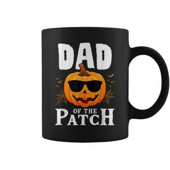 Pumpkin Dad Of The Patch Family Halloween Costume Gift Coffee Mug | Mazezy