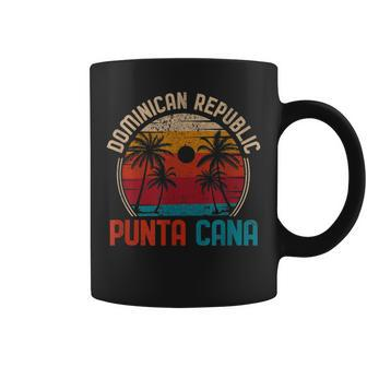 Punta Cana Beach Souvenir | Dominican Republic | Retro Coffee Mug | Mazezy