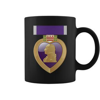 Purple Heart Award Combat Wounded Coffee Mug - Seseable