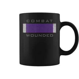 Purple Heart Award Veteran Combat Wounded Coffee Mug - Seseable