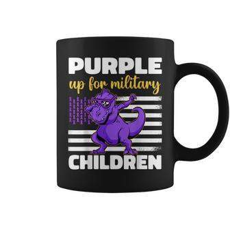 Purple Up For Military Kids Month Of The Military Children Coffee Mug - Thegiftio UK