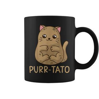 Purrtato Cat Potato Cat Lover Idaho Potatoes Coffee Mug | Mazezy