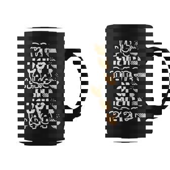 Put Your Name On Paper Teacher Test Day Coffee Mug - Seseable