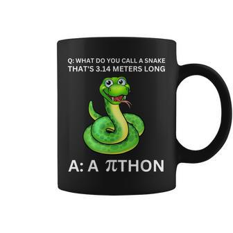 Python Pithon Pi Day Mathematic Math Teacher Women Men Kids Coffee Mug | Mazezy