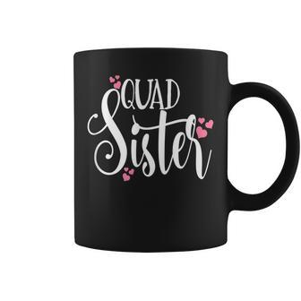 Quad Sister Matching Kids Daughter Family Tribe Coffee Mug | Mazezy