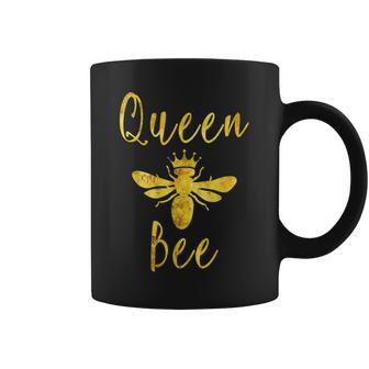 Queen Bee Crown Mom Mommy Grandma Funny Mothers Day Womens Coffee Mug | Mazezy