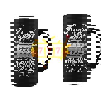 Queen Of The Slot Machine Casino Gambling Lover Gift Coffee Mug | Mazezy