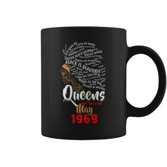 Queens Are Born In May 1969 50Th Birthday Women Gift For Womens Coffee Mug | Mazezy