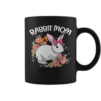 Rabbit Mom Bunny Mama Cute Pet Animal Lover Mommy Mother Coffee Mug - Monsterry CA