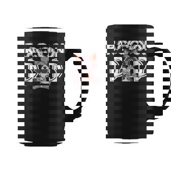 Raccoon Dad Trash Panda Daddy Fathers Day Gift Raccoon Gift For Mens Coffee Mug | Mazezy