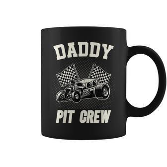 Race Car Birthday Party Racing Family Daddy Dad Pit Crew Coffee Mug | Mazezy