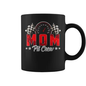 Race Car Birthday Party Racing Family Mom Pit Crew Coffee Mug | Mazezy