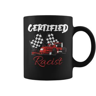 Racer Boost Speedster Certified Retro Racist Certified Race Coffee Mug - Seseable
