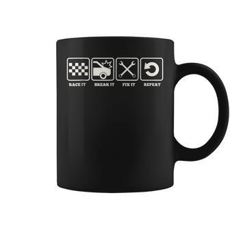 Racing Mechanic Race It Break It Fix It Car Coffee Mug | Mazezy