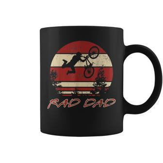 Rad Dad Racing Retro Vintage 80S Bmx V2 Coffee Mug - Seseable