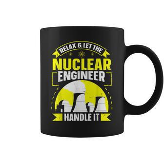 Radioactive Power Plant Quote For A Nuclear Technician  Coffee Mug