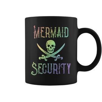 Rainbow Pirate Mermaid Security Halloween Costume Party Coffee Mug | Mazezy