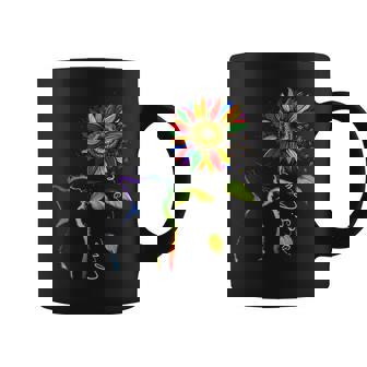 Rainbow Sunflower Love Is Love Lgbt Gay Lesbian Pride V2 V3 Coffee Mug - Thegiftio