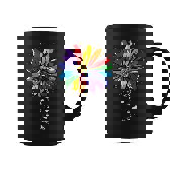 Rainbow Sunflower Love Is Love Lgbt Gay Lesbian Pride V3 Coffee Mug - Thegiftio